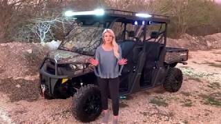 2020 Can-Am Defender Max HD10 - Outfit - Front \u0026 Rear Bumper, Metal Top, Etc. - Feat. UTV Blondie