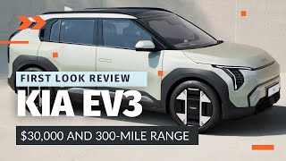 Kia EV3 First Look Review: Affordable Electric SUV with 300+ Mile Range and Futuristic Features