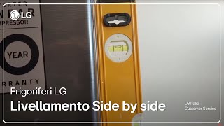 LG refrigerators | How to level and adjust the Side by Side model feet