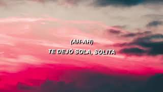 Sech - Solita (Letra/Lyrics) ft. Farruko, Zion y Lennox