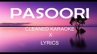 Pasoori | Karaoke/Instrumental | Ali Sethi | Shae Gill | Lyrics on screen | Coke Studio | Season 14