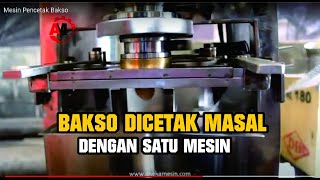 Mesin Pencetak Bakso