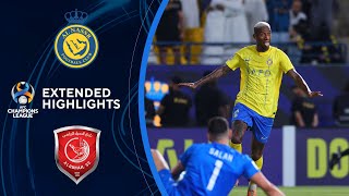 Al Nassr vs. Al Duhail: Extended Highlights | AFC Champions League | CBS Sports Golazo - Asia
