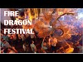 FIRE DRAGON DANCE IN HONG KONG