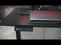 Rolanstar CPT036 Standup Adjustable Gaming Desk | Office Standing Desk | L Shaped Carbon Fiber Desk