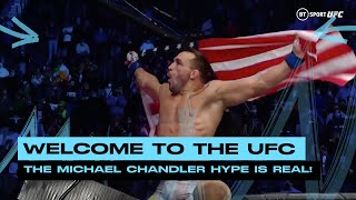 Welcome to the UFC | Chandler's post-fight celebrations after stunning UFC 257 debut