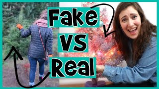 Which Christmas Tree is More Eco-friendly? FAKE VS REAL // Sustainable Living