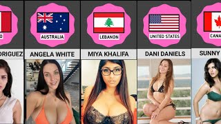 Famous Porn Star Of Different Countries | Pornstar of Every country