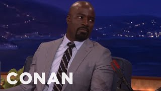 Marvel Checks Mike Colter's DNA To Keep "Luke Cage" Secrets | CONAN on TBS