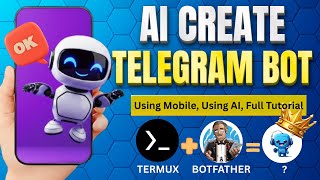 I Created Advanced Telegram Bot in Just 8 Minutes Using AI (Hindi)