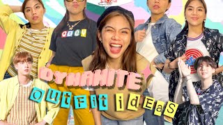 BTS DYNAMITE INSPIRED OUTFIT IDEAS 🧨 || retro halloween costume 🕺🏻 (shopee, lazada, thrift finds)