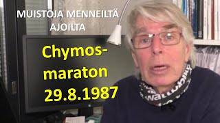 MUISTOJA  MENNEILTÄ AJOILTA - MARATONVIDEOTA VUODELTA 1987