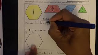 Fraction Addition using Pattern Blocks