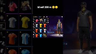 my id for sell only 200 rs 🥺😞#shorts #viral #trending #freefire #youtubeshorts