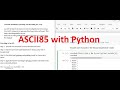 Ascii85 (Base85) Encoding and Decoding with Python : Code from scratch