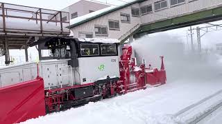 深川駅排雪モーターカー