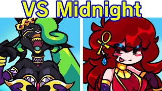 Friday Night Funkin' VS Midnight Memorabilia [Dev Build] GF \u0026 BF Exploring Hell (FNF Mod/Sakuroma)