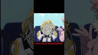 aoyama yuga backstabber (og song backstabber kesha)#mha#capcut#edit#aoyama#fypシ゚#subscribe