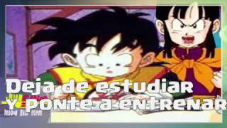 ¿Que hubiera pasado si a milk no le importasen los estudios de gohan?