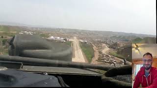 AH-64D Gun Team approach into Qala-e-naw, Afghanistan in 2012!