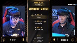 [2019 GSL S3] Ro.16 Group C Match3 Solar vs Rogue