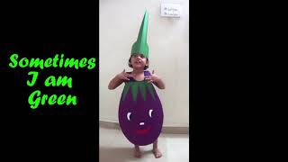 I am a brinjal rhyme by Janvi Rathi.