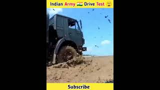 Indian Army drive test 😱 l watch till end #shorts #indianarmy