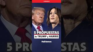 ¿Qué propone Donald Trump y Kamala Harris? Un recuento en 5 temas clave | Expansión