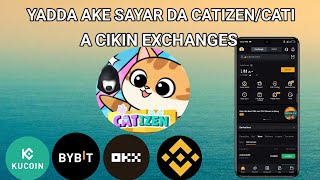 Yadda Ake Sayar Da Catizen/Cati A Exchanges