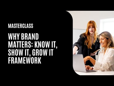 Intro To Building Your Brand Masterclass Youtube