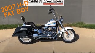 043465 2007 HARLEY-DAVIDSON FAT BOY - FLSTF