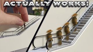 Building the Worlds Smallest Escalator (That WORKS 😮)