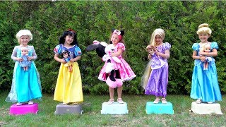 Ksysha Kids TV'den çocuklar için Beş Prenses Şarkısı çocuk tekerlemesi Beş Küçük