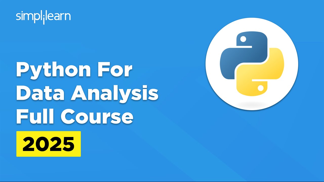 Python For Data Analytics Full Course 2026 Python Data Analytics For