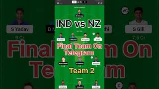 India vs New Zealand 3rd T20I Match Prediction, Dream 11 Team Today, #dream11team, IND vs NZ