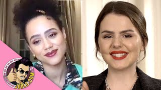 Nathalie Emmanuel & Ruby O. Fee Interview - ARMY OF THIEVES (2021)