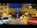 taranto italy driving tour at night 4k