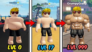 HOW TO GET SUPER STRONG in Roblox Gym League!