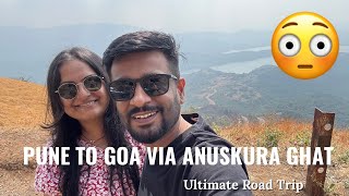 Scenic Drive from Pune to Goa via Anuskura Ghat | Ultimate Road Trip Adventure!