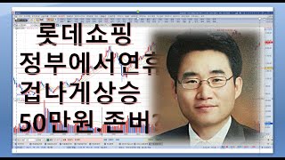 롯데쇼핑 주가는 바닥인데 정부에서 휴일을 몰아서 주가는 50만원으로 가즈아?