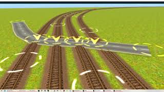 How to set up a TRC scripted RR crossing using Reggiestrainz GRS RR crossings. [Trainz: a new era]