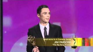 Jim Parsons wins the Emmy for Lead Actor in a Comedy Series - HD