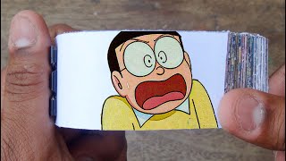 Doraemon Cartoon Flipbook #15 | Doraemon Saves Nobita Flip Book | Flip Book Artist 2022