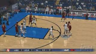 College Hoops 2K7 PlayStation 3 Gameplay - UCLA Vs. USC
