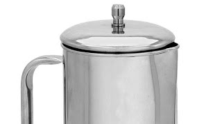 Dharam Paul Traders - Stainless steel water jug,heavy weight-1.5 liter