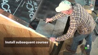 Part 3  - Field Slate - Greenstone Slate / SlateTec slate roof Installation system video