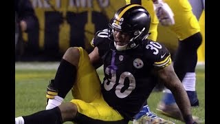 James Conner Injures Knee In Steelers Week 13 Loss | 4th Quarter Live-Steelers