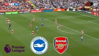 Brighton vs Arsenal | English Premier League 2023/24 | Epl Live Stream | Pes 21 Gameplay