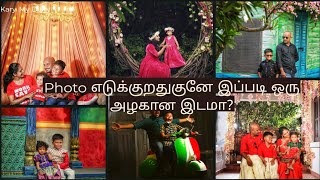 Our Family photoshoot vlog | Secret Garden tour | best pre wed and post wed shooting spot in Chennai