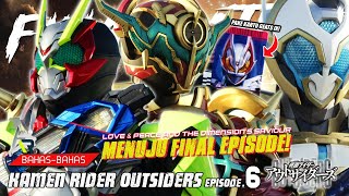 1 EPISODE LAGI TAMAT! ZERO-THREE GOKIL! TERNYATA EVOL-X ADALAH... | KAMEN RIDER OUTSIDERS Episode.6